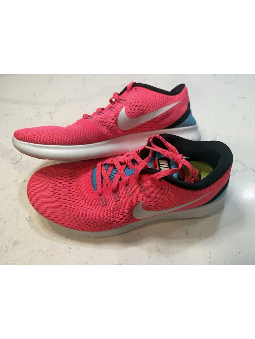 Nike Free Rn Racer Pink Women Running Shoes Size 10